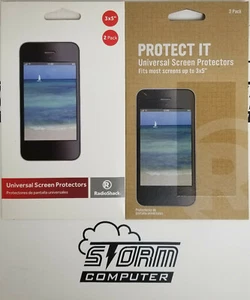Universal Screen Protectors up to 3.5" 2 pack - Picture 1 of 2