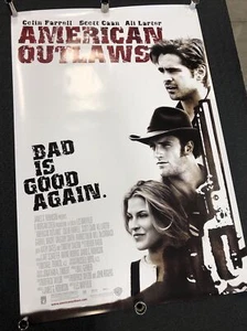 American Outlaws 2001 Double Sided Original Movie Poster 27" x 40" - Picture 1 of 4