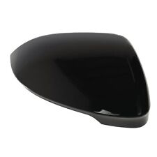 .2PCS Rearview Mirror Cover Bright Black Smooth Texture Door Side Mirror Cover