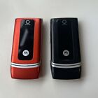 2 X Motorola W375 Black & Orange Good Condition. Both Work Only One Battery.