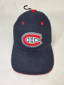 Fan Favorite Brand Montreal Canadiens NHL Strap Navy Blue Hat cap New With Tag - Picture 1 of 5
