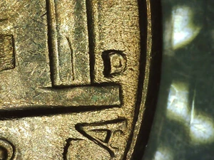 1955-D/D Jefferson nickel STRONG DDR and RPM, rare error coin, GEM, 5c - Picture 1 of 18