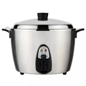 NEW TATUNG TAC-15T-NM 15-CUP Stainless Rice Cooker 大同 15人份 304 全不鏽鋼電鍋 AC 110V - Picture 1 of 4