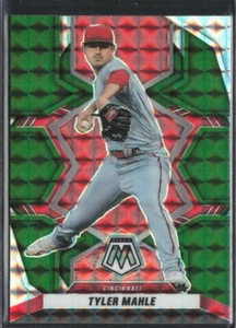2022 Panini Mosaic #149 Tyler Mahle Green Mosaic Prizm Cincinnati Reds - Picture 1 of 2
