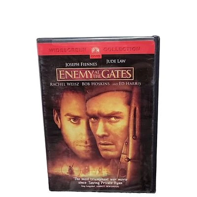 Enemy at the Gates (DVD, 2001, Widescreen) Jude Law Joseph Fiennes - Image 1 of 2