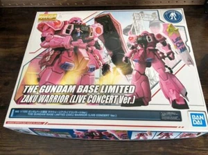Gundam Base Limited Zaku Warrior Live Concert Ver. MG 1/100 BANDAI Japan - Picture 1 of 13