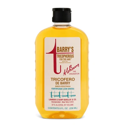 L&K Barry's Tricopherous para Cabello Pantenol-D Con Aceite Tricofero de Barry 8 OZ Foto 1 de 4