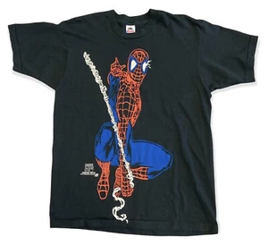 Vintage Deadstock Neu ohne Etikett 1994 Spider-Man Marvel Comicbilder Großdruck FOTL Größe L - Bild 1 von 10