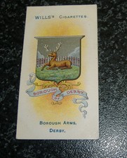 Wills - Borough Arms (Scroll Back) 1903 Unnumbered - Derby Borough Arms
