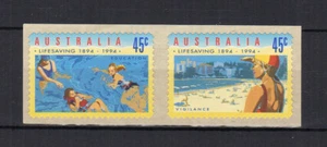 Australie 1994 sauvetage en mer Y&T 1347/48 2 timbres auto-adhésifs MNH /TE4628d - Imagen 1 de 1