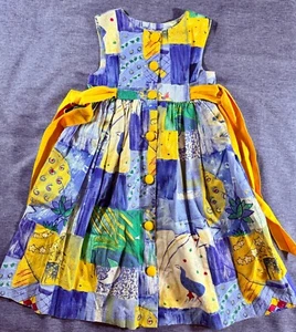 PJ Lindberg Girl's Summer Sundress Size 8 Made in USA - Picture 1 of 7