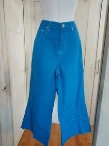 MSGM Milano mujer Calouttes mezclilla pierna ancha talla 44 mezclilla MSGM - Imagen 1 de 8