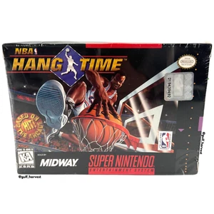 NBA Hangtime (Super Nintendo, SNES EE. UU.) Midway NUEVO/SELLADO CAJA COMPLETA SELLADA - Imagen 1 de 12