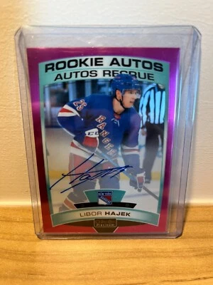 2019-20 Libor Hajek Rookie Auto Matte Pink /99 O-Pee-Chee Platinum Hockey New... - Image 1 of 2