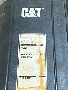 Caterpillar 740 Articulated Truck Service Manual B1P1-UP - Picture 1 of 9