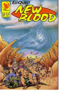 ELFQUEST NEW BLOOD #25 (VG) WARP GRAPHICS - Picture 1 of 1