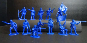 IMEX/Accurato American Civil War Union Fanteria Blu 12 Pezzi 12 Pose 1:32 - Foto 1 di 8