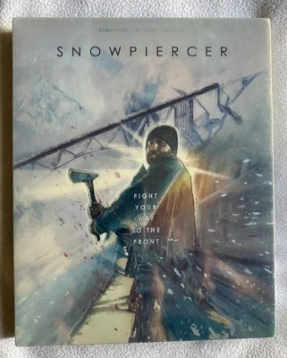 Snowpiercer 4K Steelbook (4K UHD + Blu-ray + Digital + Slipcover) Brand New! - Image 1 of 3