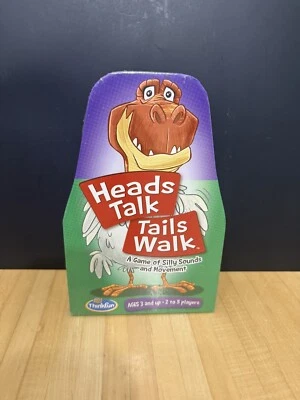 Head Talk Tails Walk SEALED Ages 3 and Over. Game Of Silly Sounds & Movement - Image 1 of 4