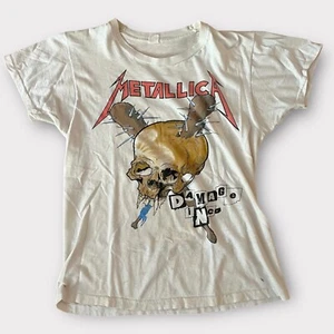 1986 Metallica "Damage Inc" Vintage Tour Band Rock T-Shirt 80er 80s - Bild 1 von 3