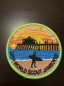 2019 World Jamboree - USA Contingent Troop 429 Southern California Green Border - Picture 1 of 2