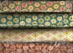 Ink & Arrow ~ Willow Floral U Pick Rust Green Creme 100% Cotton Quilt Fabric BTY - Picture 1 of 5