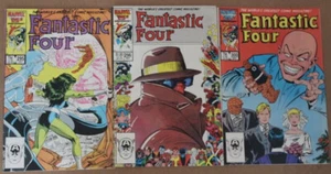 Fantastic Four #295 #296 and #300...ALL NEAR MINT CONDITION - Picture 1 of 10
