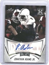 Jonathan Adams Jr. 2021 Leaf Draft Rookie RC Auto #BA-JA2 Arkansas State