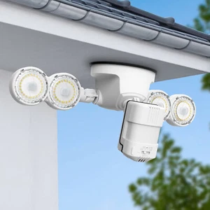 LED Security Wall Lamp 4000LM Dusk to Dawn Light Motion Sensor Outdoor IP65 - Picture 1 of 10