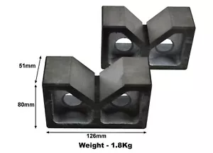 Cast Iron Angle V Block 5" - Picture 1 of 7
