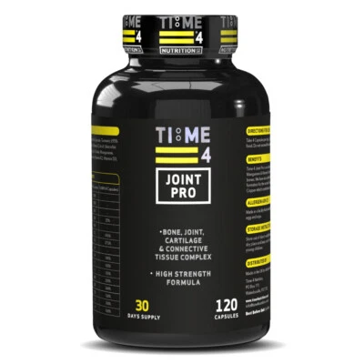 Time 4 Nutrition Joint Protection Glucosamine Chondroitin High Strength Capsules