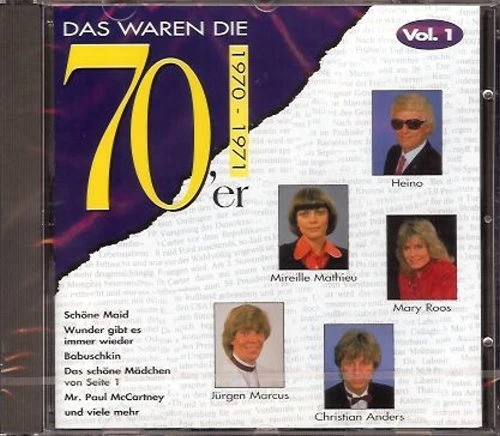 V/A Das waren die 70er 1970-1971 Vol. 1 - CD, Mireille Mathieu, Heintje u.v.a. - Bild 1 von 2