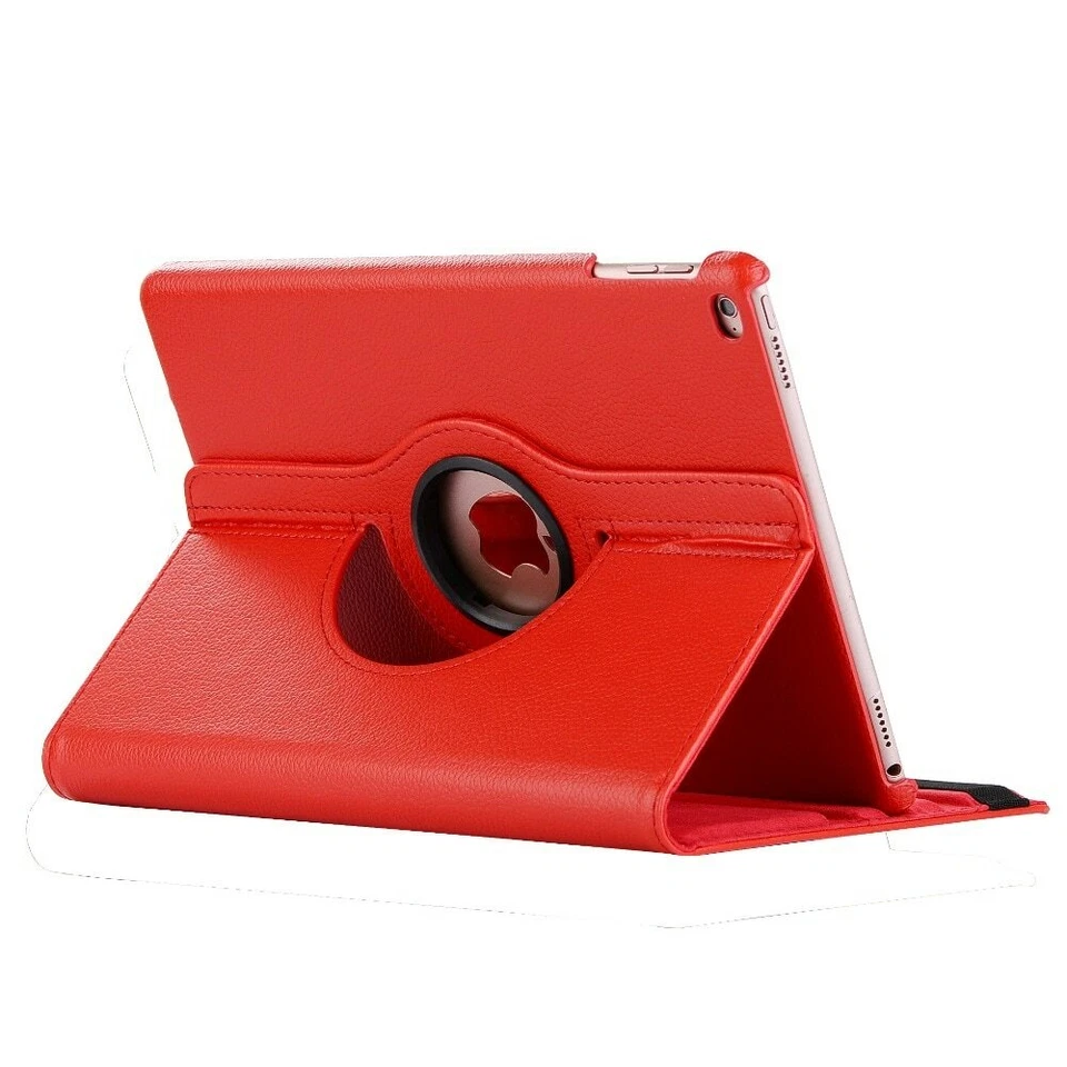 360 Rotating Leather Folio Case Cover Stand for iPad 234 Mini Air 9.7 10.2 10.5 - Image 1 of 1