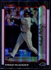 1999 Bowman Chrome Refractor #239 Fred McGriff Devil Rays QTY