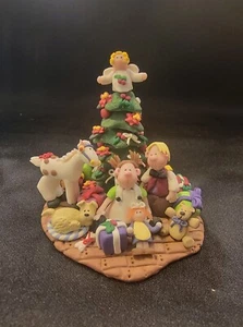 Figurina vintage 1999 Coyne's & Co " Mattina di Natale " - Foto 1 di 8