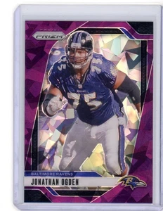 Panini Prizm 2024 - Jonathan Ogden #25 Purple Ice Prizm/225 - Imagen 1 de 2