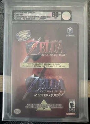 Nintendo GameCube Zelda Ocarina of Time CD VGA 80 Sealed - Bild 1 von 2