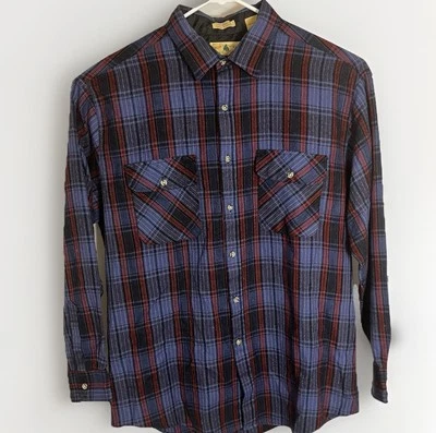 Northwest Territory Multicolor Mens Plaid Flannel XLT Button Long Sleeve - Image 1 of 4