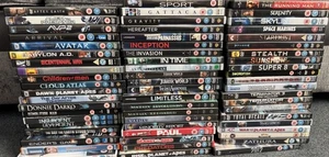 60+ Blockbuster Science Fiction Filme auf DVD Sci Fi Konvolut Restposten Sammlung SF1 - Bild 1 von 4
