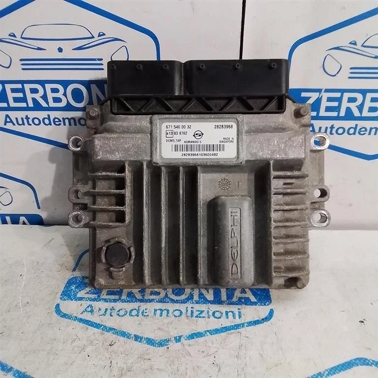 CENTRALINA INIEZIONE MOTORE SSANGYONG KORANDO «III» (2011) MOT: 671950 - Immagine 1 di 3