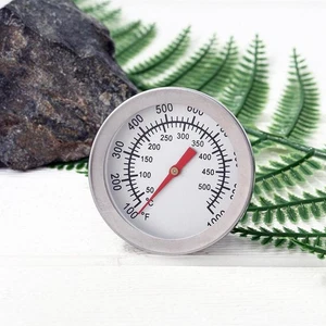 Steel Barbecue BBQ Smoker Grill Thermometer Temperature Gauge Tool - Picture 1 of 8