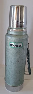 Vintage 1989 USA Made Aladdin Stanley Thermos Green 1 Quart A944DH - Picture 1 of 12