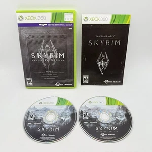 Xbox 360 The Elder Scrolls V Skyrim Legendary Edition Complete Tested & Working - Picture 1 of 8