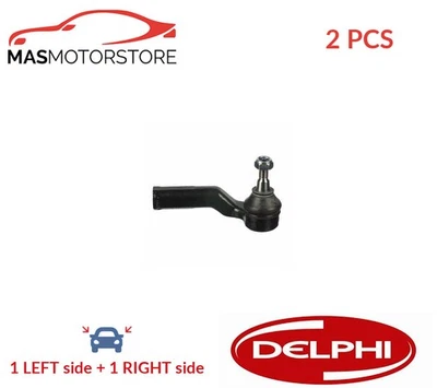 TRACK ROD END RACK END PAIR FRONT DELPHI TA2998 2PCS FOR FORD FOCUS III,C-MAX II - Image 1 of 4