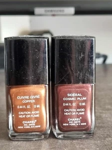 2er Set CHANEL Le Vernis Nagellack - Sideral Cosmic Plum, Cuivre Givre Copper - Bild 1 von 2
