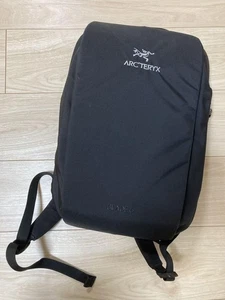 Arc'teryx Black Nylon Backpack Logo Embroidery Durable Used - Picture 1 of 5