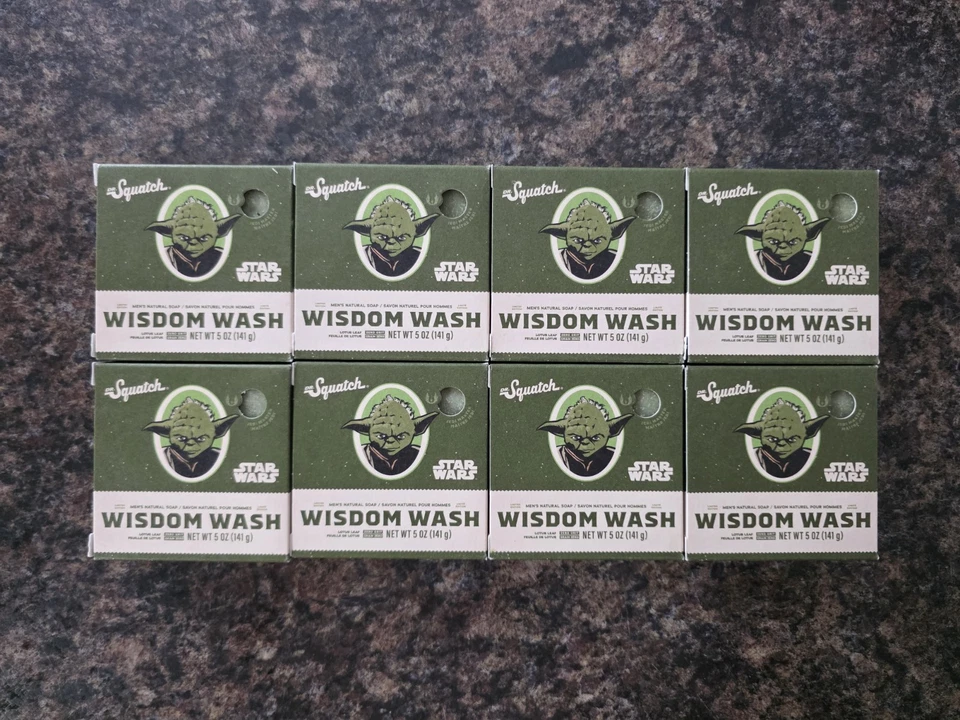 (PACK OF 8) Dr Squatch Limited Edition Wisdom Wash Bar Soap - Image 1 of 1
