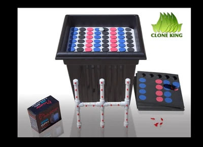 THE CLONE KING 64 SITIO PLANTA AEROPÓNICA MÁQUINA DE CLONACIÓN CLONADOR CLONADOR HYRO Foto 1 de 3