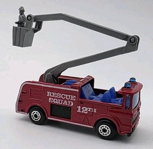 Matchbox MB13 - Snorkel Fire Ladder Engine - 12º Escuadrón de Rescate - 1981 - Imagen 1 de 3