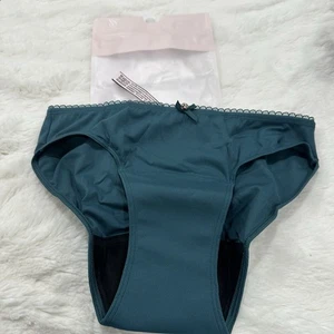 Bikini Victoria's Secret Period Panty verde azulado talla S nuevo con etiquetas - Imagen 1 de 6